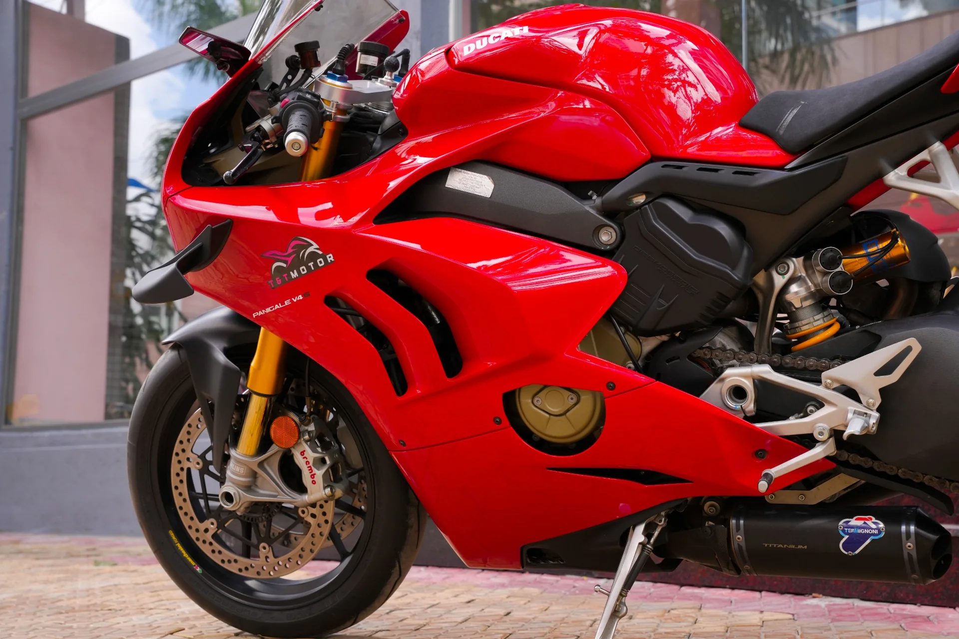 Phuộc sau Öhlins Ducati Panigale V4 S 2023