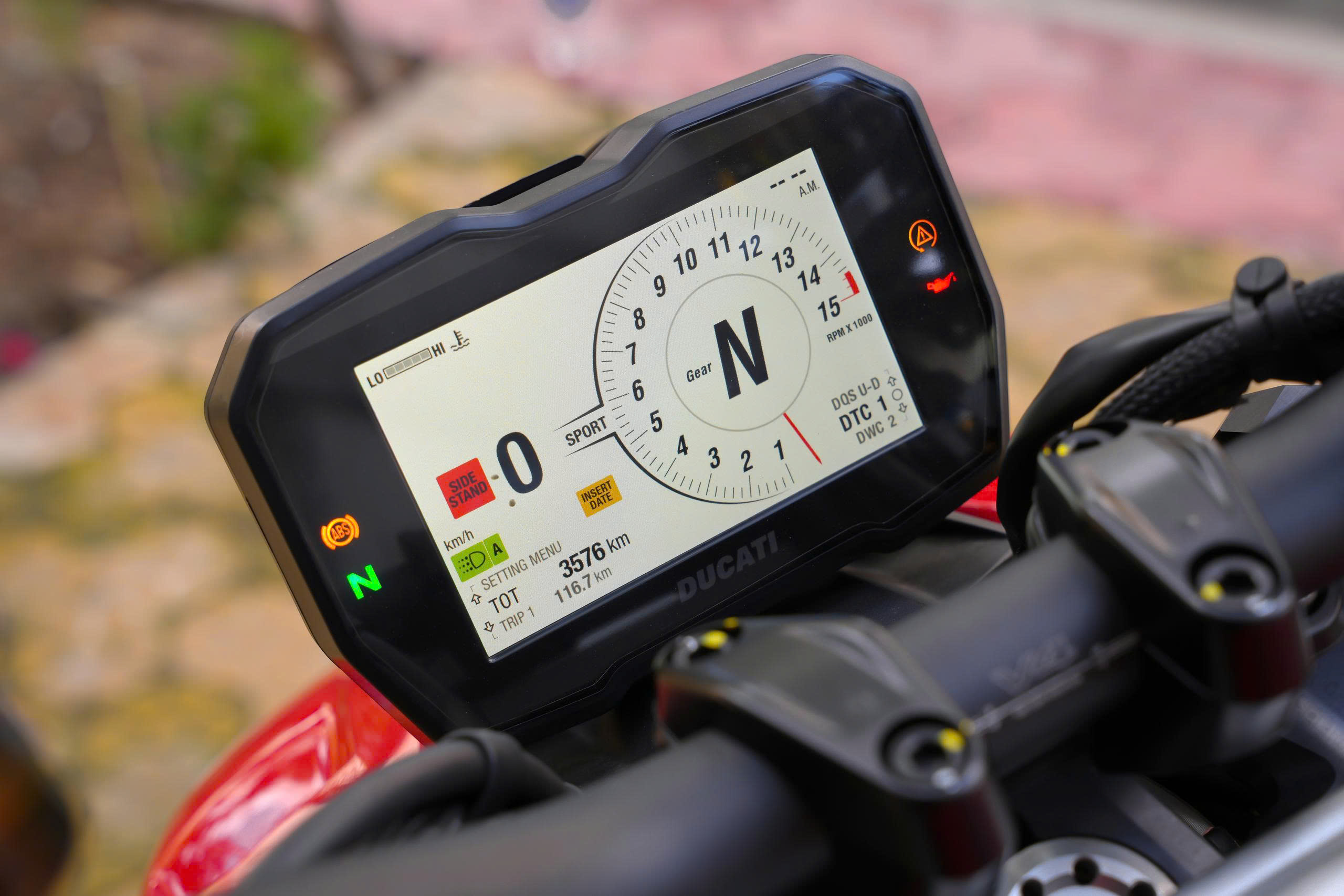 Đồng hồ Ducati Streetfighter V4 S 2022 ODO 3576 km