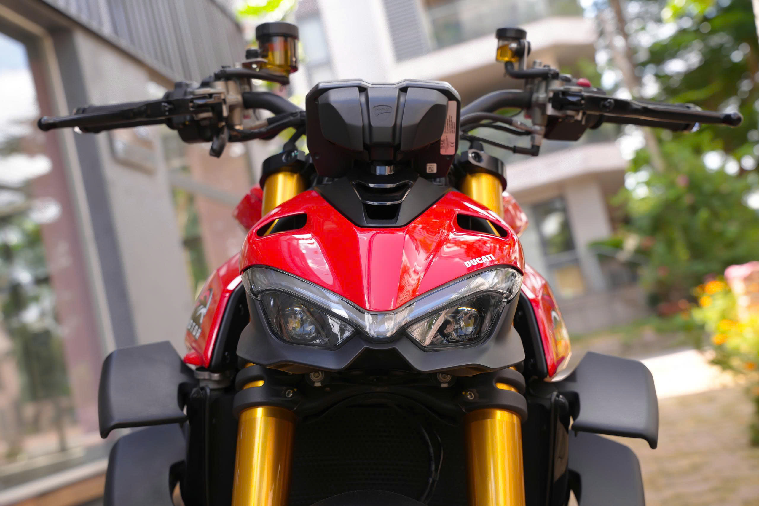 Phần đầu Ducati Streetfighter V4 S 2022
