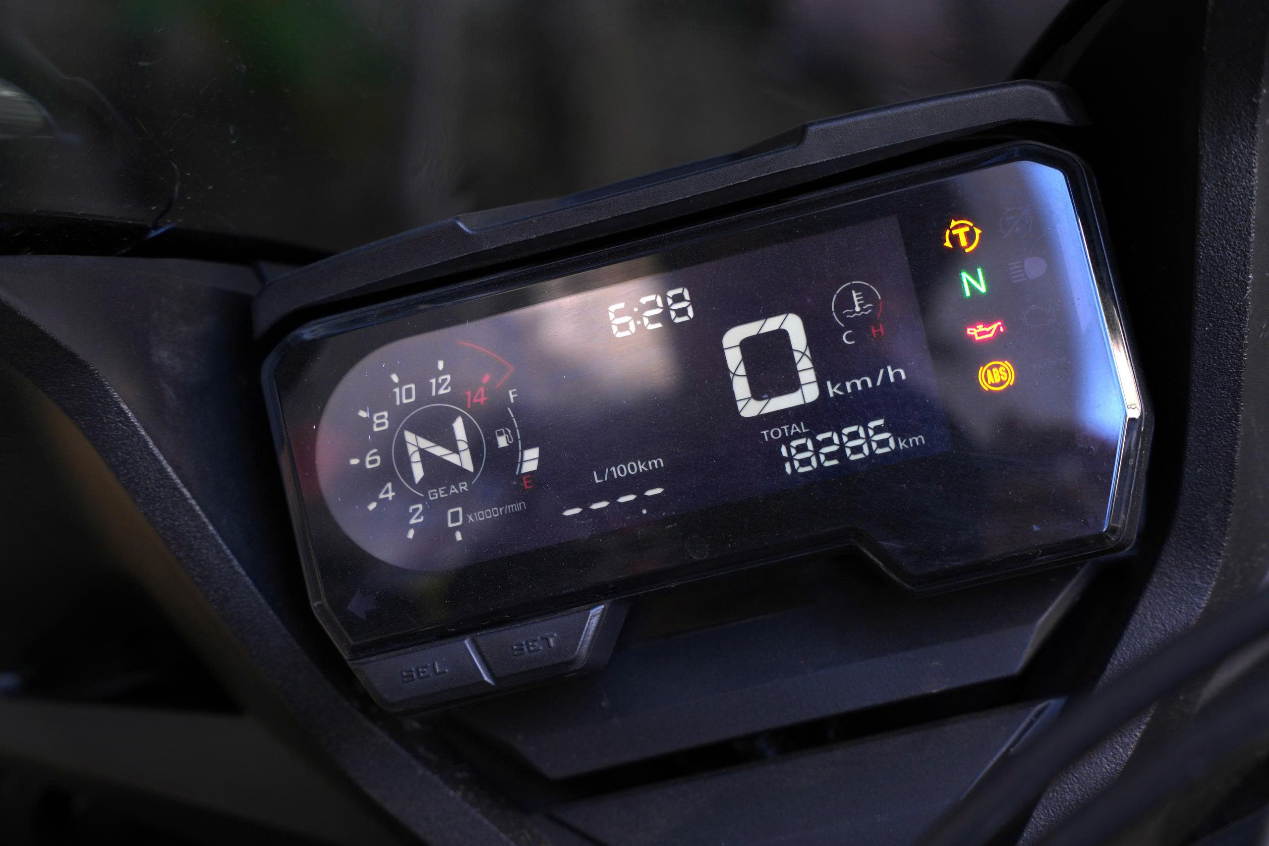 Đồng hồ Honda CBR650R 2021 ODO 18885 km