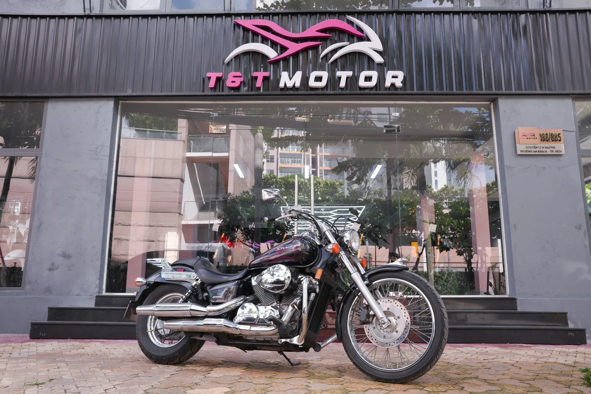Honda Shadow Spirit 750 2009 tại showroom T&T Motor