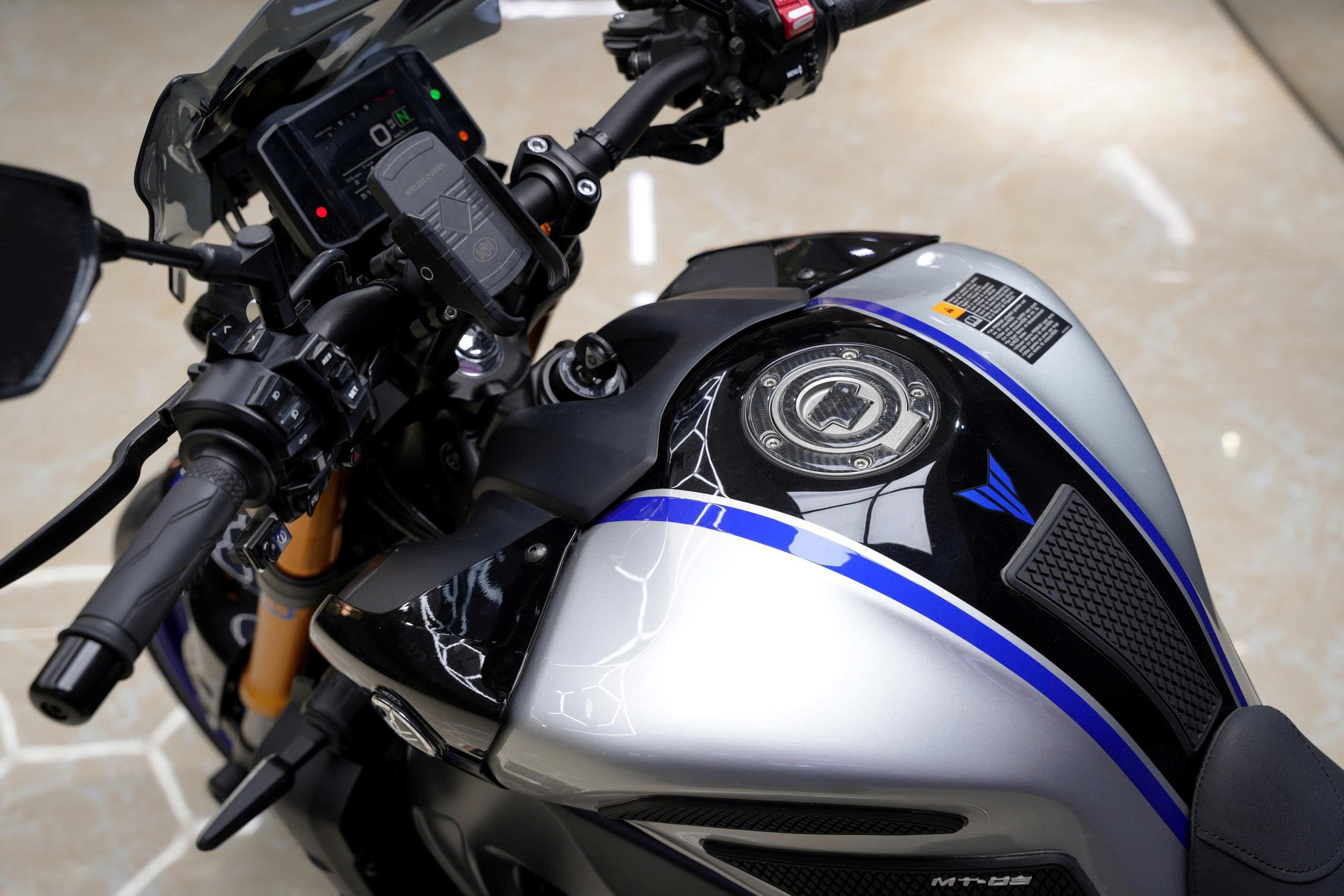 Cockpit Yamaha MT-09 SP 2022